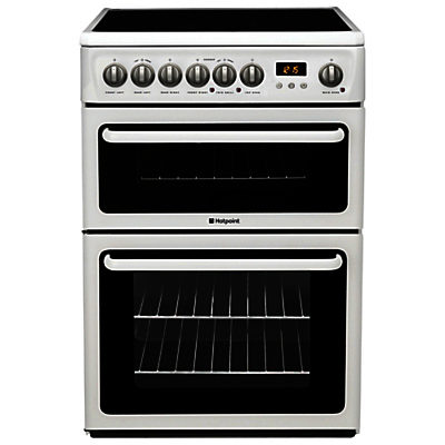 Hotpoint HAE60PS Electric Cooker, White Hotpoint HAE60PS Electric Cooker, White